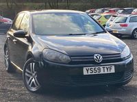 Used VW Golf VI SE 105 HP (77 kW) 2010 Black Hatchback