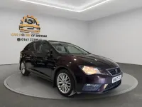 Begagnad Seat Leon ST SE Dynamic 110 HK (80 kW) 2017 Lila Kombi