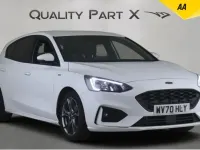 Begagnad Ford Focus ST-Line 2020 Vit Halvkombi