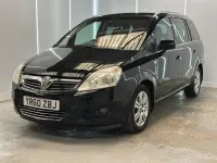 Used Vauxhall Zafira Elite 120 HP (88 kW) 2010 Black MPV