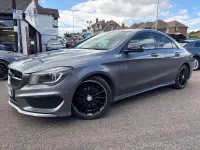Used Mercedes CLA180 AMG 122 HP (89 kW) 2014 Grey Coupe