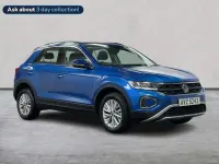 Used VW T-Roc Life 110 HP (80 kW) 2023 Blue SUV