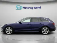 Used Audi A4 S-Line 204 HP (150 kW) 2024 Blue Estate