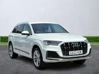 Used Audi Q7 S-Line 340 HP (250 kW) 2023 White SUV