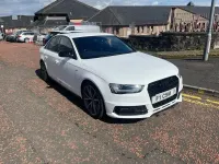 Used Audi A4 Black Edition 190 HP (139 kW) 2015 White Sedan