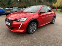 Second-hand Peugeot e-208 Allure 98 kW (134 CP) 2020 Roșu Hatchback