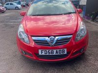 Used Vauxhall Corsa 2009 Red Hatchback