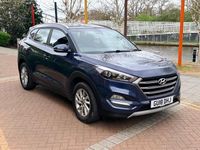 Used Hyundai Tucson SE 2018 Blue SUV