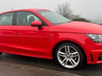 Used Audi A1 Sportback S-Line 2014 Red Hatchback