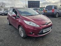 Used Ford Fiesta Titanium 2010 Red Hatchback