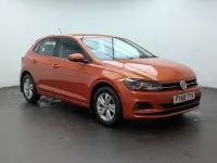 Used VW Polo SE 80 HP (58 kW) 2019 Orange Hatchback