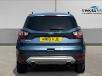 Used Ford Kuga Titanium 120 HP (88 kW) 2018 Chrome blue metallic SUV