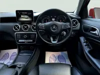 Used Mercedes A200 Premium 136 HP (100 kW) 2016 Red Hatchback