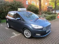 Used Ford Grand C-Max Titanium 120 HP (88 kW) 2018 Metallic blue MPV