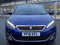 Used Peugeot 308 GT-line 120 HP (88 kW) 2016 Blue Hatchback