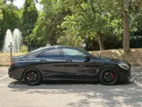 Used Mercedes CLA220 AMG line 2017 Black Coupe