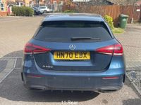Used Mercedes A180 Exclusive 2021 Blue Hatchback