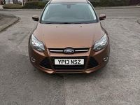 Used Ford Focus Zetec 2013 Brown Hatchback