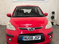 Used Hyundai i10 Style 66 HP (48 kW) 2008 Red Hatchback
