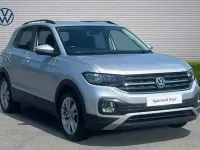 Used VW T-Cross SE 95 HP (69 kW) 2020 Reflex silver metallic SUV