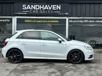 Used Audi A1 Sportback Black Edition 150 HP (110 kW) 2017 White Hatchback