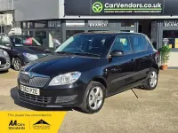 Used Skoda Fabia SE 105 HP (77 kW) 2012 Black Hatchback