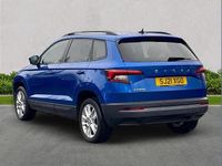 Used Skoda Karoq SE Technology 150 HP (110 kW) 2021 Blue SUV