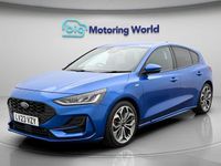 Second-hand Ford Focus ST-Line X 125 CP (91 kW) 2023 Albastru Hatchback