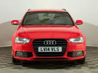 Used Audi A4 Black Edition 177 HP (130 kW) 2014 Red Estate