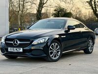 Second-hand Mercedes C200 184 CP (135 kW) 2016 Negru Coupe