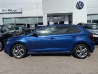 Used VW Polo R-line 110 HP (80 kW) 2022 Blue Hatchback