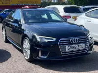 Used Audi A4 S-Line 2019 Black Sedan