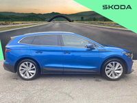 Used Skoda Enyaq iV ecoSuite 97 kW (132 HP) 2021 Race blue metallic SUV