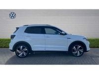 Used VW T-Cross R-line 110 HP (80 kW) 2021 White SUV