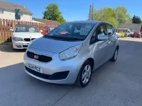 Used Kia Venga 125 HP (91 kW) 2014 Silver Hatchback