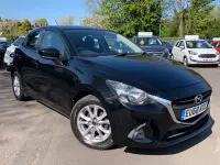 Begagnad Mazda 2 2018 Svart Halvkombi