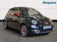 Used Fiat 500 Red 2023 Black Cabriolet