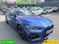 Begagnad BMW 420 M Sport 2021 Blå Sportkupé