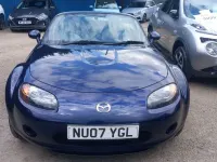 Used Mazda MX5 126 HP (92 kW) 2007 Blue Cabriolet