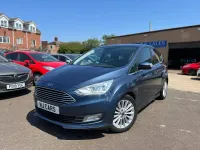 Used Ford C-MAX Titanium 125 HP (91 kW) 2019 Blue MPV