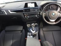 Used BMW 118 Sport Line 134 HP (98 kW) 2017 Blue Hatchback