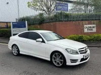 Used Mercedes C250 AMG 2013 White Coupe