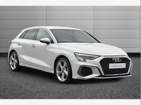 Used Audi A3 S-Line 110 HP (80 kW) 2024 Glacier white Hatchback