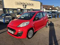Used Peugeot 107 Access 68 HP (50 kW) 2014 Red Hatchback