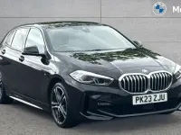 Used BMW 118 M Sport 136 HP (100 kW) 2023 Black sapphire Hatchback