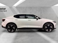 Ny Polestar 2 Long Range Single Motor 219 kW (299 HK) 2026 Vit Halvkombi