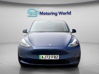 Used Tesla Model Y Long Range AWD 378 kW (514 HP) 2022 Blue SUV