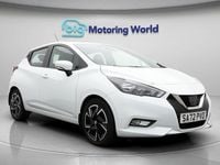 Used Nissan Micra Acenta 92 HP (67 kW) 2022 White Hatchback