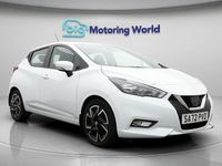 Used Nissan Micra Acenta 92 HP (67 kW) 2022 White Hatchback