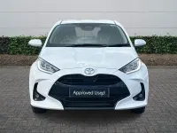 New Toyota Yaris Design 2025 White Hatchback